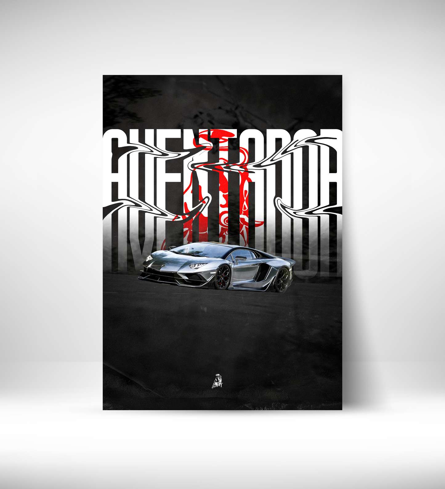 Lamborghini aventador + SVR bodykit (Framed)