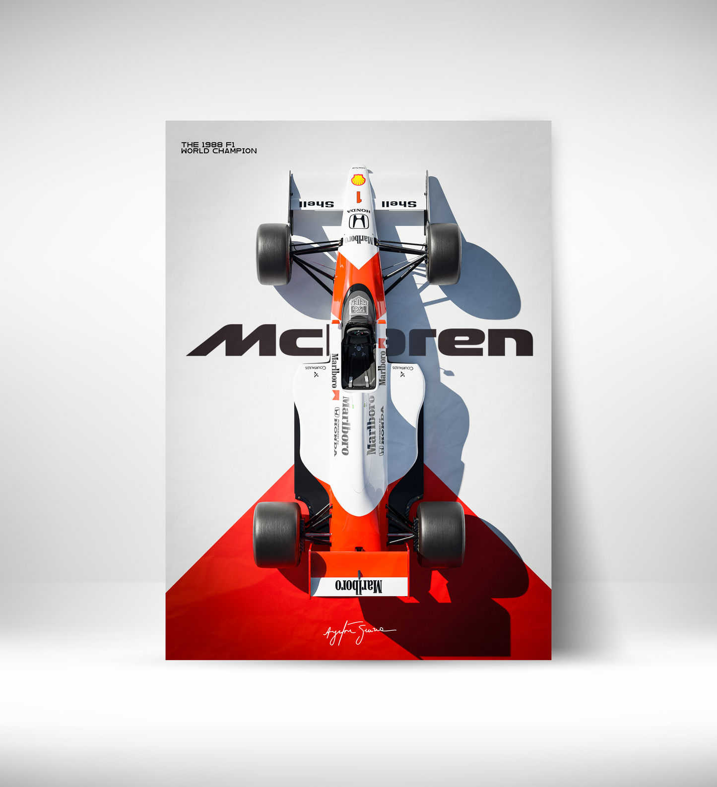 Mclaren F1 MP4/4 (Unframed)
