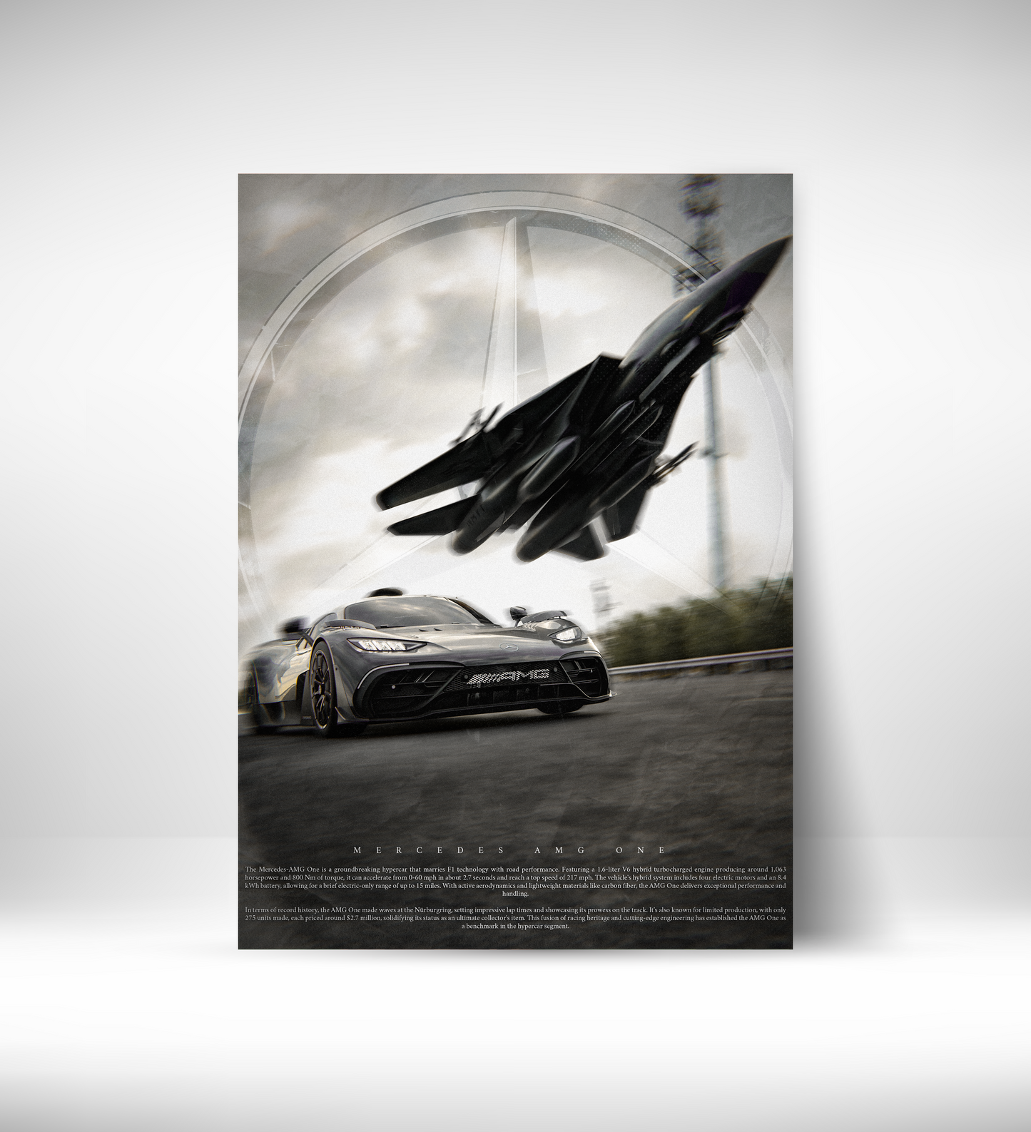 Mercedes AMG One (Unframed)