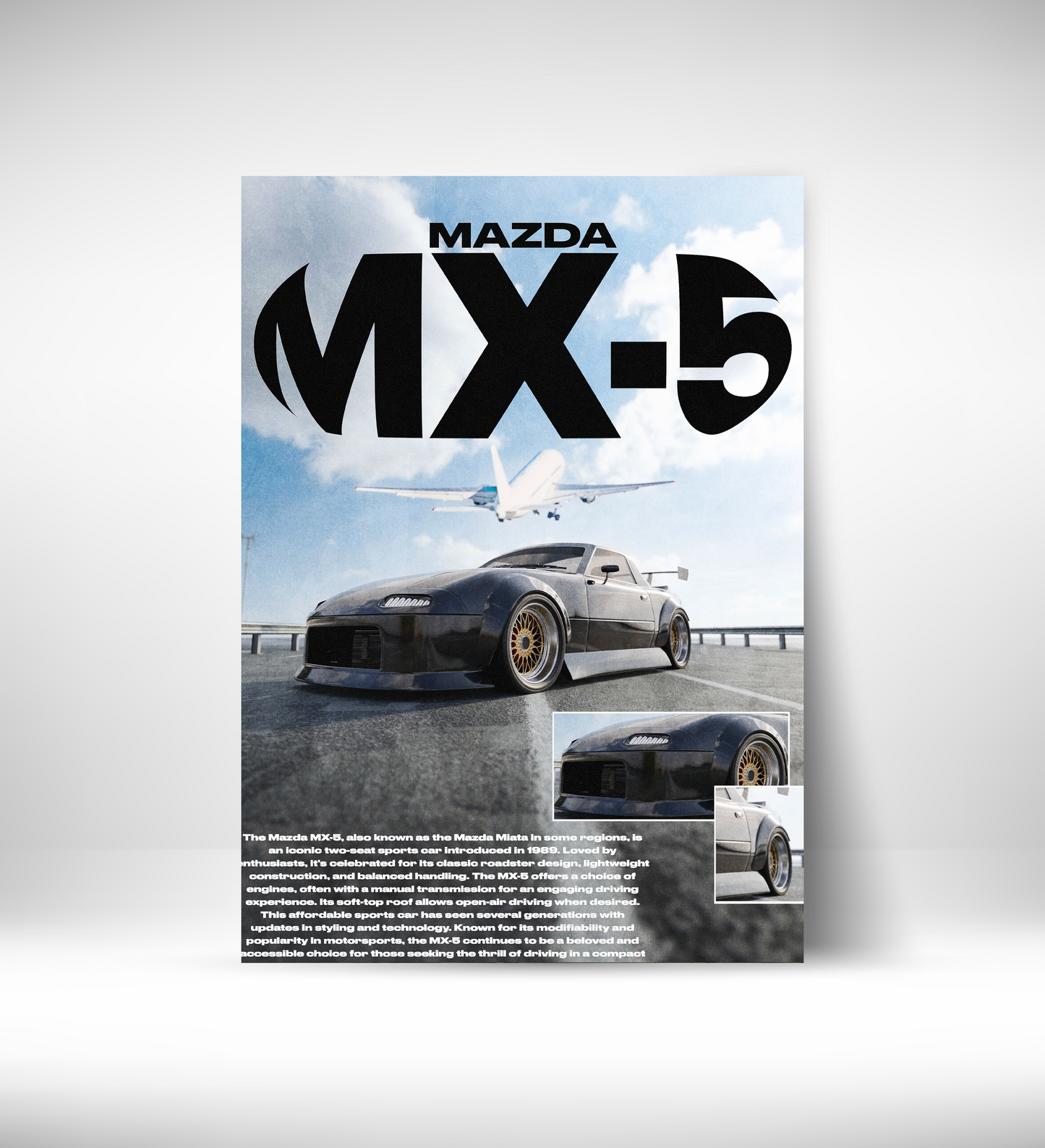 Mazda MX-5 (Unframed)