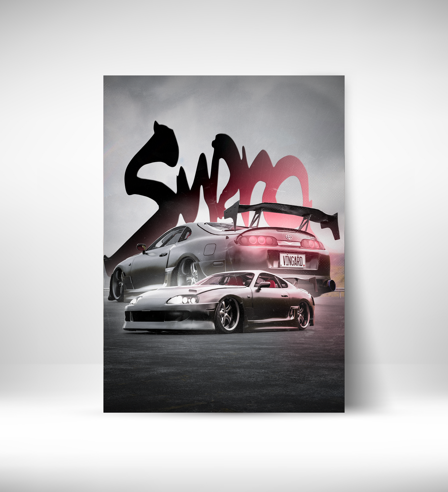 Toyota Supra MK4 (Unframed)