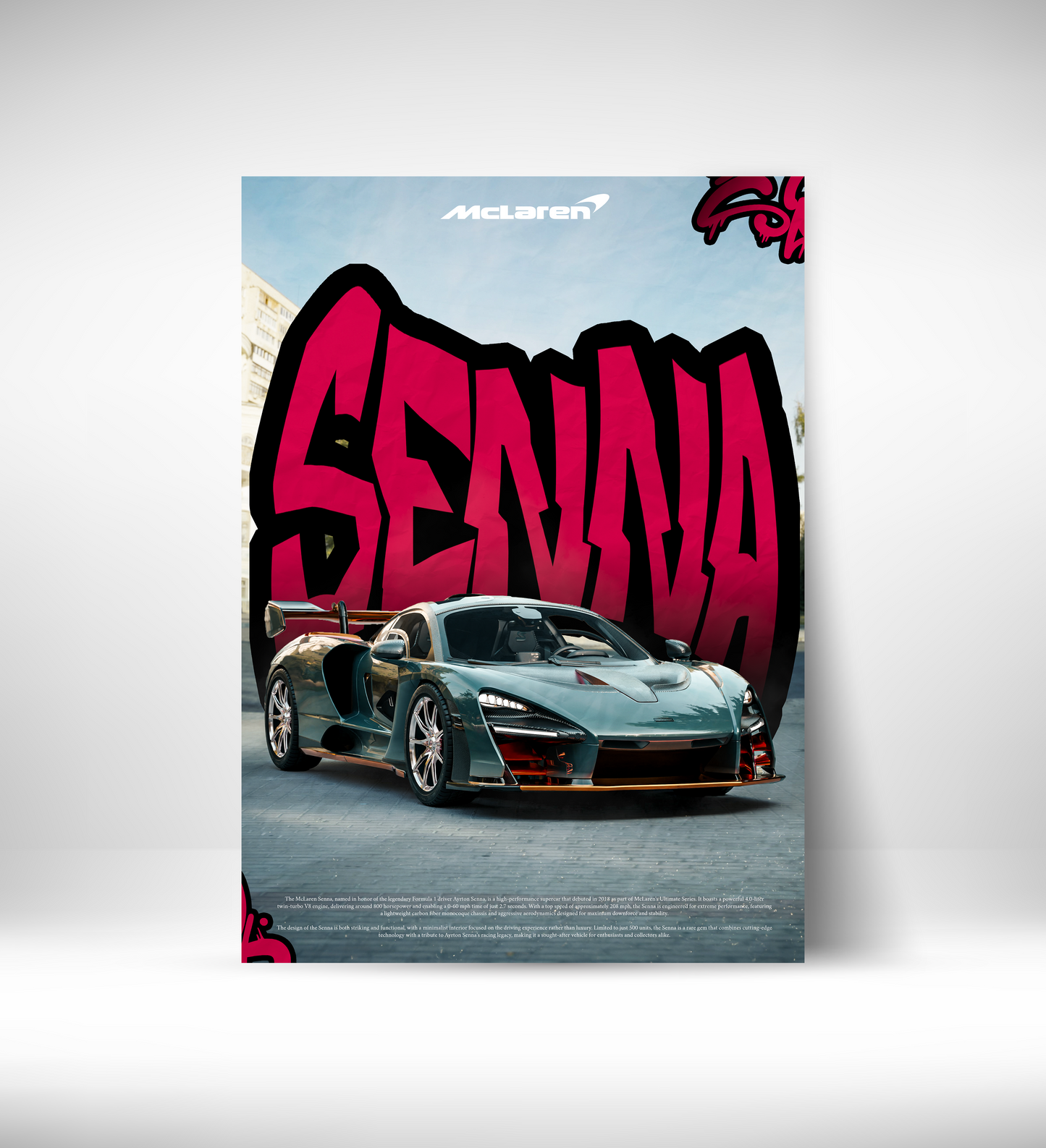 Mclaren Senna (Unframed)