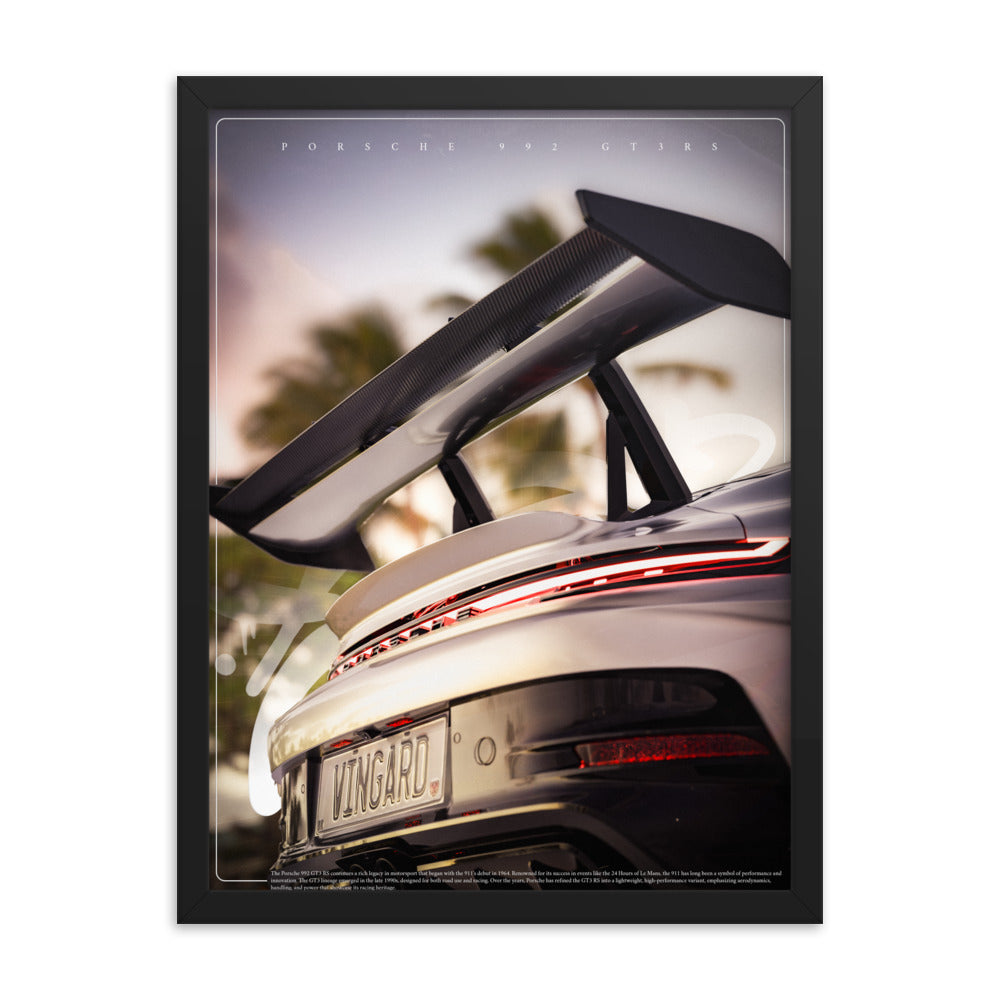 Porsche GT3RS (Framed)