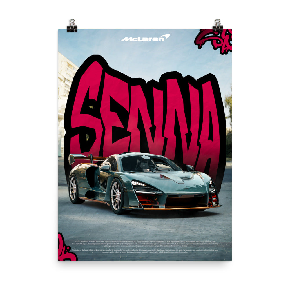 Mclaren Senna (Unframed)