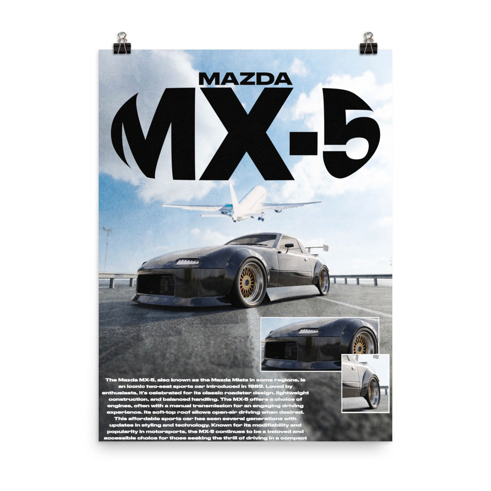 Mazda MX-5 (Unframed)