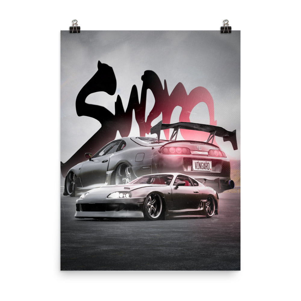 Toyota Supra MK4 (Unframed)