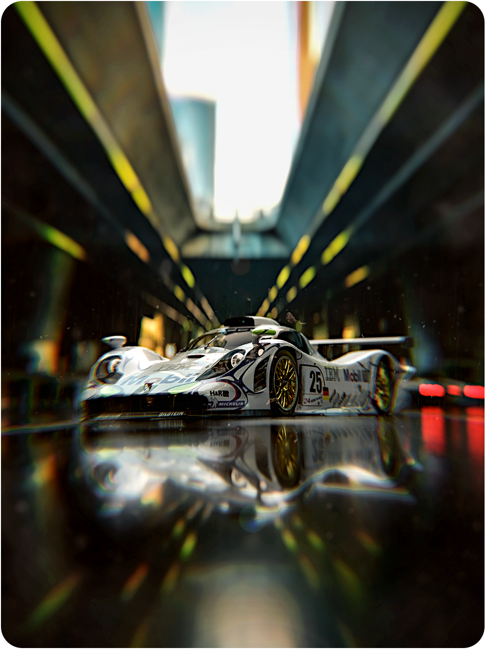 Porsche GT1 (Unframed)