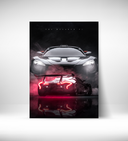 Mclaren P1 GTR (Unframed)