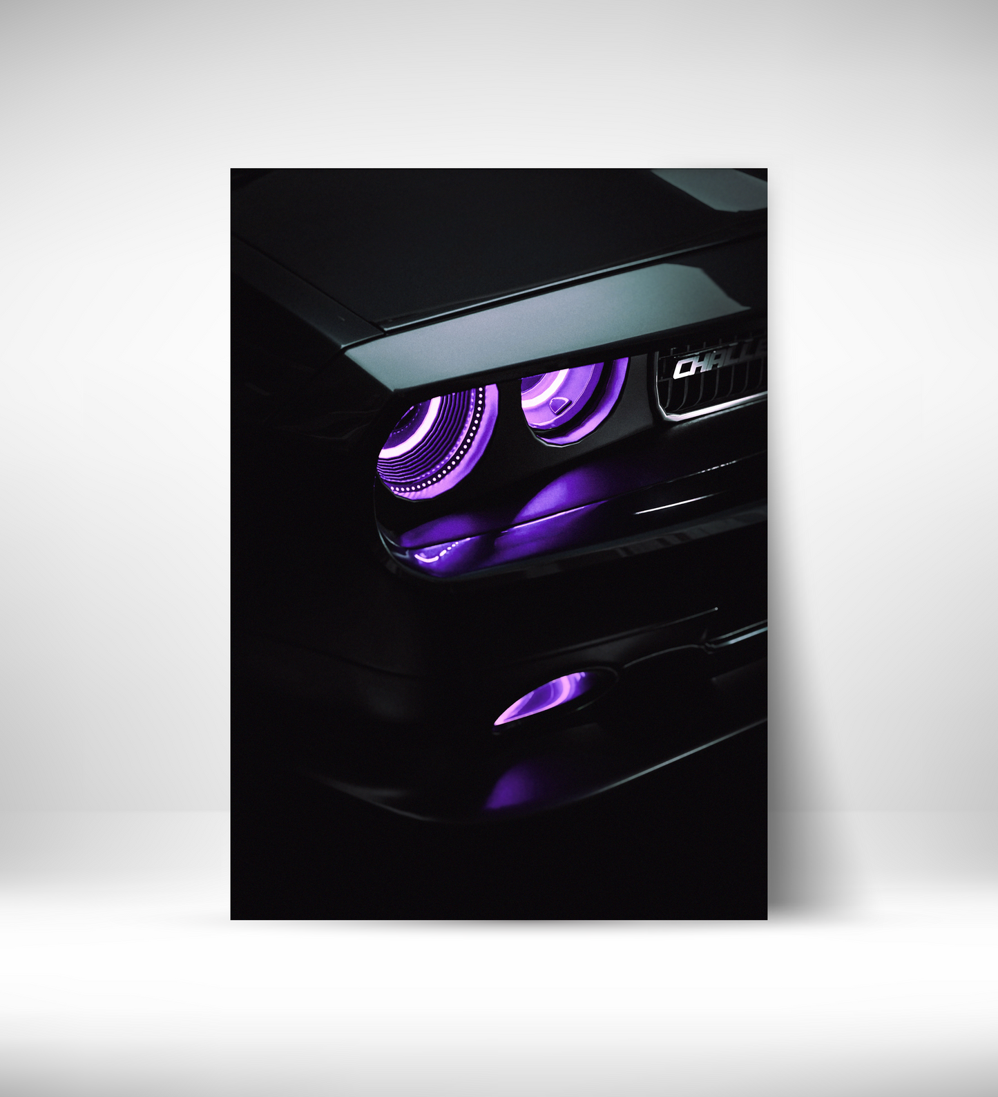 Dodge Challenger Headlight (Framed)