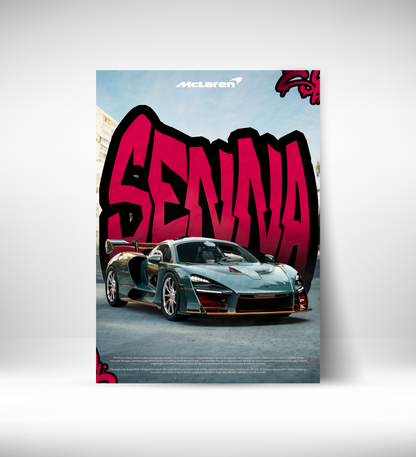 Mclaren Senna (Framed)