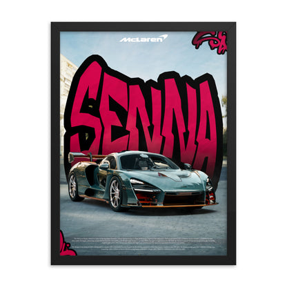 Mclaren Senna (Framed)