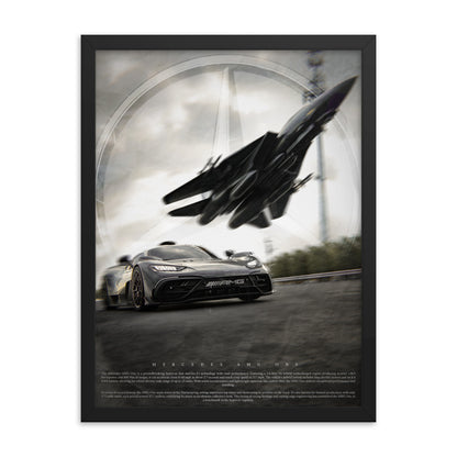 Mercedes AMG One (Framed)