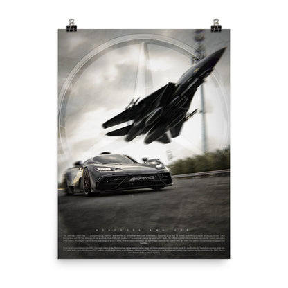 Mercedes AMG One (Unframed)