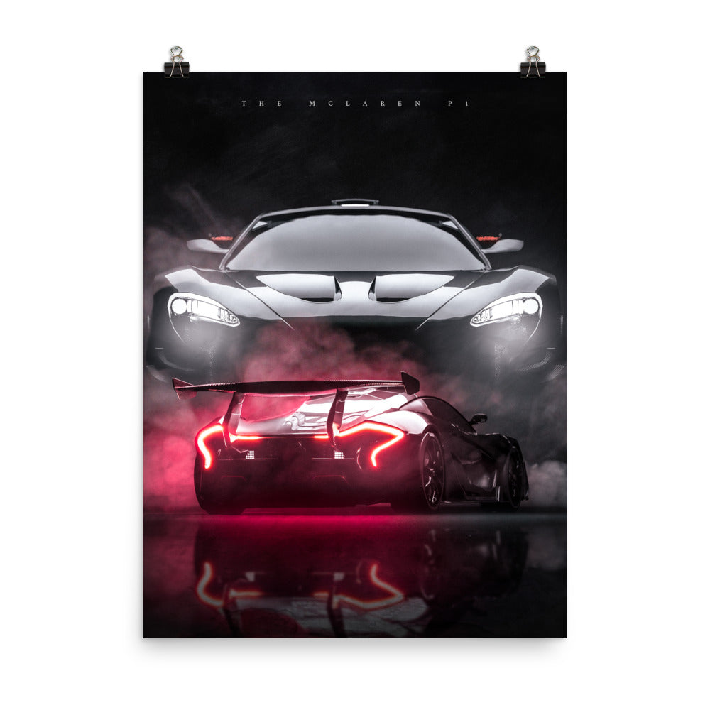 Mclaren P1 GTR (Unframed)