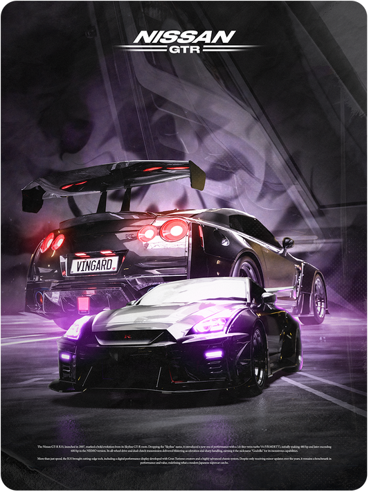 Nissan Skyline GT-R R35 (Unframed)
