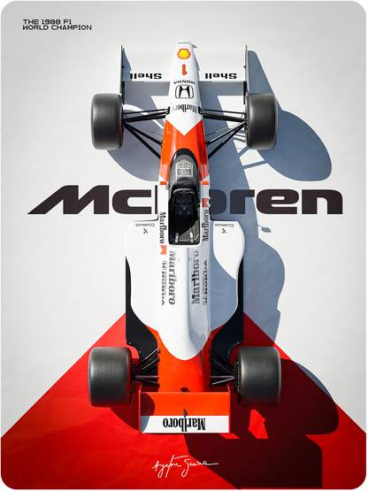 Mclaren F1 MP4/4 (Unframed)